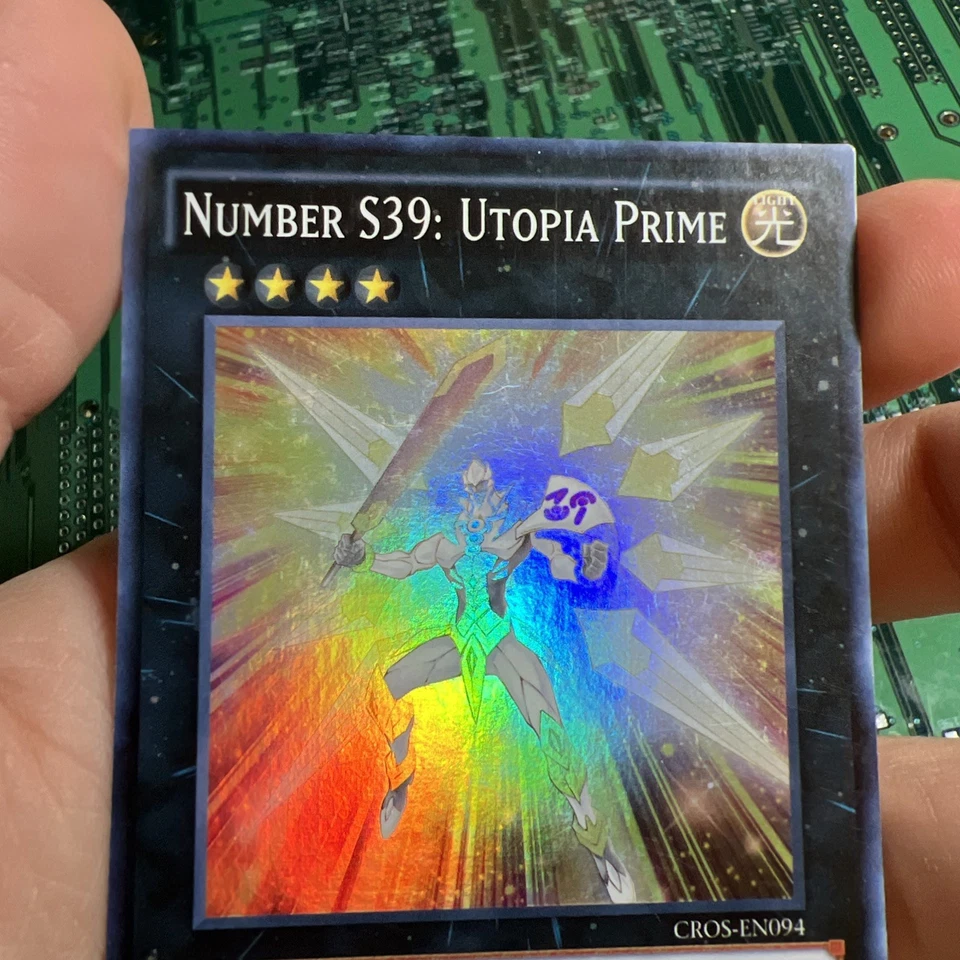 Number S39: Utopia Prime - CROS-EN094 - Super Rare Unlimited Yugioh Card - Image 2 of 4