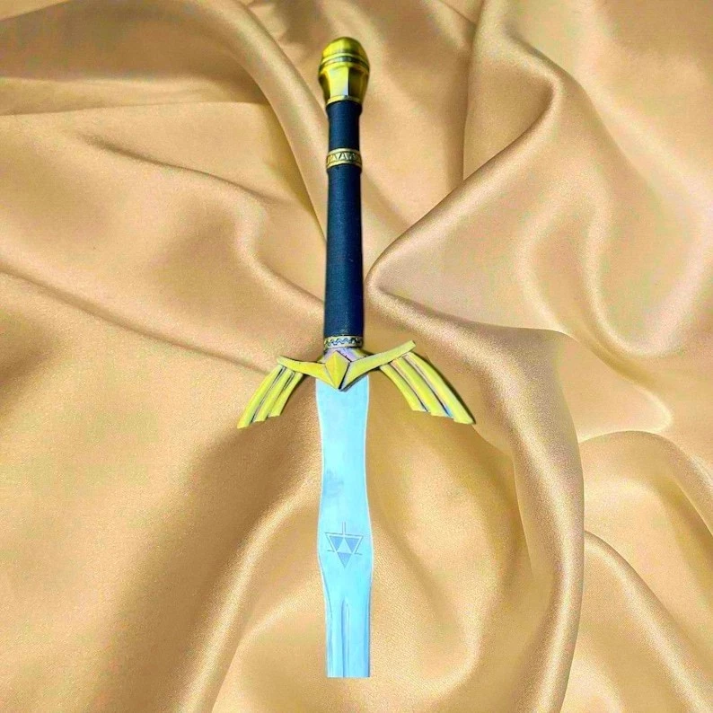 Legend Of Zelda réplica de espada com bainha anime presente personalizado para ele - Imagem 4 de 4