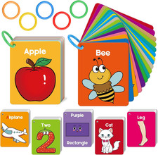 Tarjetas Didacticas Bebes Aprendizaje Letras Numeros Formas Colores