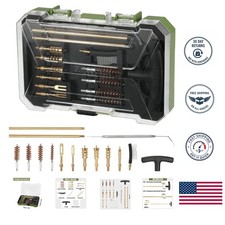 Gun Cleaning Kit Universal Rifle Pistol Shotgun Handgun Firearm with Case