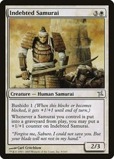 MTG Indebted Samurai BOK English NM