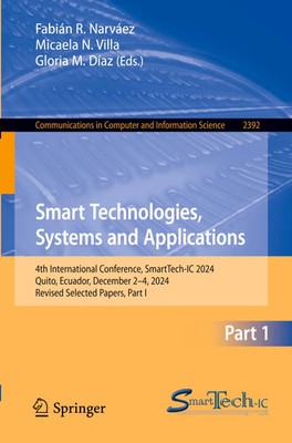 Fabián R. Narváez (u. a.) | Smart Technologies, Systems and Applications | Buch