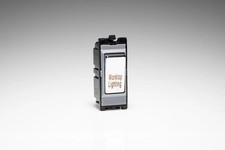 Modular Grid System Silver 20A Switch 'Worktop Lighting' Powergrid Module Chrome