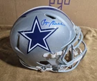New ListingRoger Staubach Dallas Cowboys Autographed Helmet Beckett Authenticated