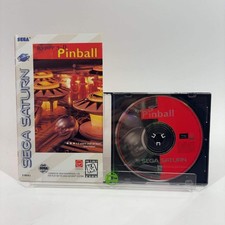 Hyper 3D Pinball (Sega Saturn, 1996) Disk & Manual