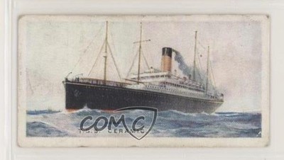 1924 ITC of Canada Merchant Ships of the World Tobacco TSS Ceramic #44 z6d