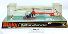 Vintage - 1973 Dinky - 732 Bell Police Helicopter - in Box