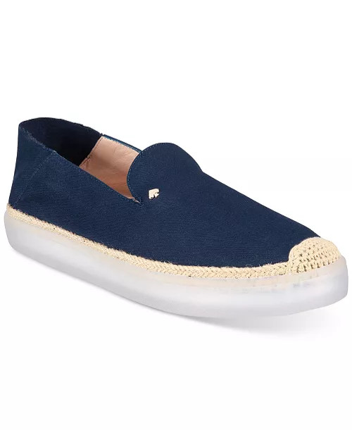 Kate Spade Lisa Women's Espadrille Flats 7M Navy Blue Casual Slip On S2120017