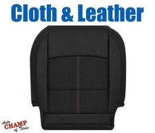 For 2019-2022 Nissan Altima Sr-driver Side Bottom Clothleather Seat Cover Black