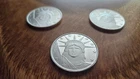 .999 Fine Solid Silver Round 1 oz -Statue Liberty Coin set of three