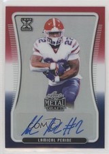 2020 Leaf Metal Draft Red White & Blue Rainbow 1/10 La'Mical Perine Auto 0mx0