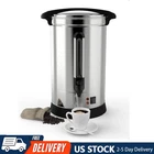 Commercial Coffee Urn 100/120 Cup Stainless Steel Coffee Dispenser Fast Brew