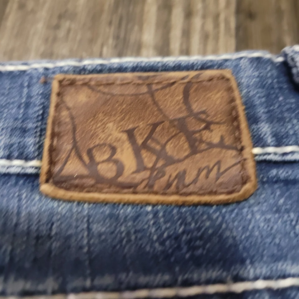 BKE 女式牛仔裤 Drew 弹力尺寸 29x33 1/2 中号水洗靴型 — 第 2/4 张图片