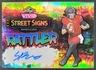 2023 Leaf Vivid Spencer Rattler Street Signs /10 #SS-SR1 Auto BH5
