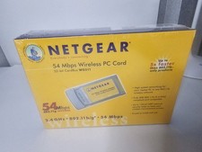 Netgear 54MBPS Wireless PC Card 32 Bit WG511 Still Sealed