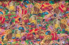 100% cotton Christmas  fabric  "Up On The Housetop" by Quilting Treasures