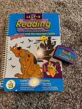 VINTAGE LEAPFROG LEAPPAD 2 READING SCOOBY-DOO HAUNTED CASTLE BOOK CARTRIDGE AGES