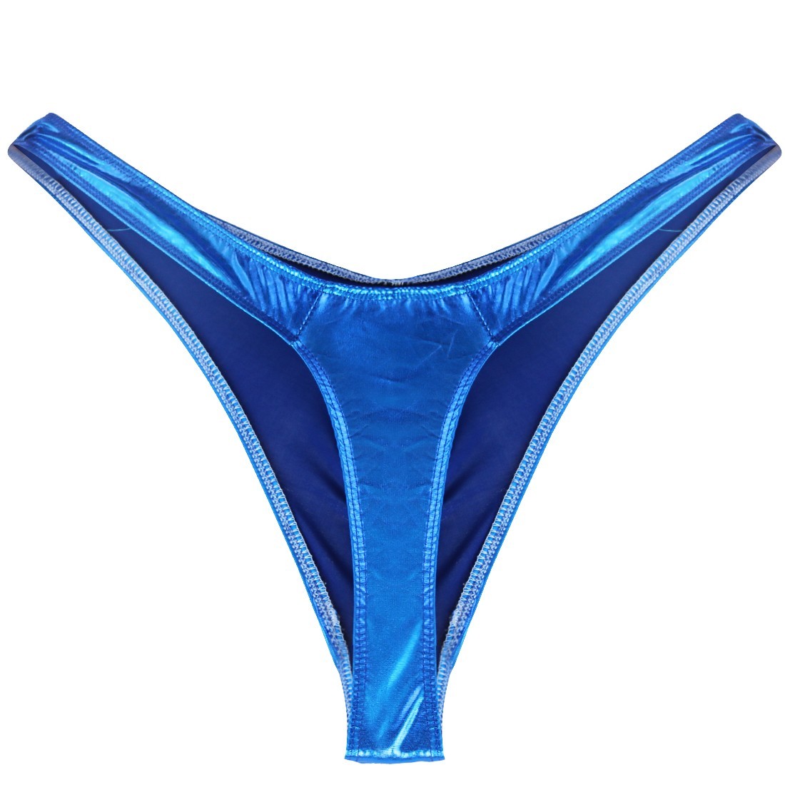 Men's Leather Underwear Gstring Thongs Boxer Briefs Pouch Underpants