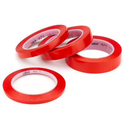 3M 471 Klebeband Konturenband Fineline PVC Auto Motorrad Lackierung Rot