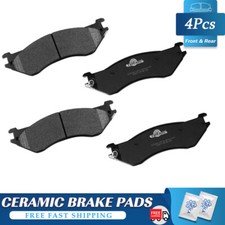 Rear Ceramic Brake Pads For 2004-2008 Dodge Ram 1500 2001 - 2008 Ram 2500 3500