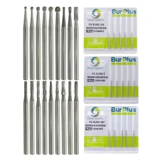 Wave Dental Surgical Bur Carbide 557 330 Round Taper Burs FG SURG 1-8 High Speed