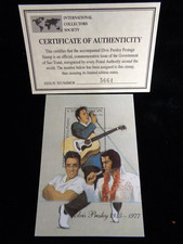 Elvis Presley Limited Edition Postage Stamp - Sao Tome e Principe - 5664