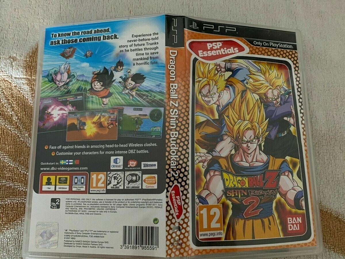 Jeux Vidéo Dragon Ball Z Shin Budokai 2 Another Road PlayStation Portable  (PSP) d'occasion