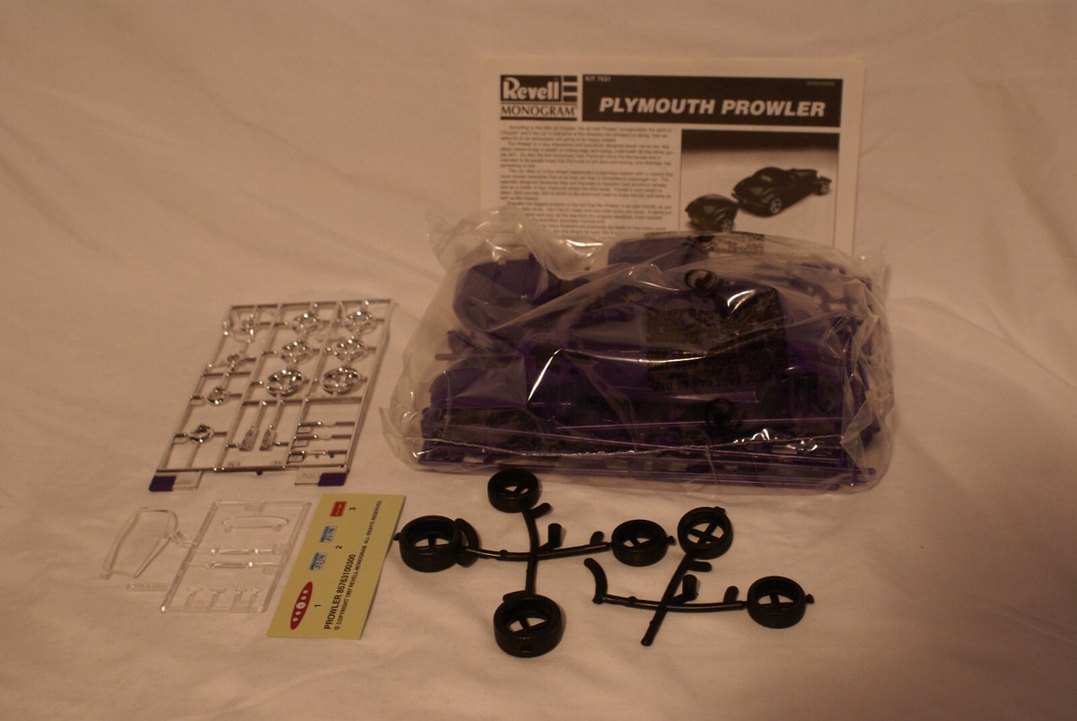 Revell-Monogram Plymouth Prowler & Trailer Car Model Kit 1