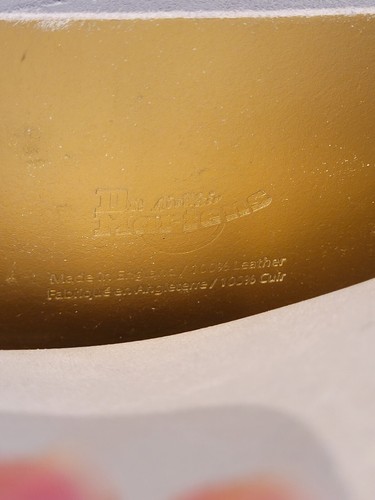 STUNNING!!! Dr Martens Gold/Tan 15 inch *Made in England* Satchel/Bag - Picture 14 of 24