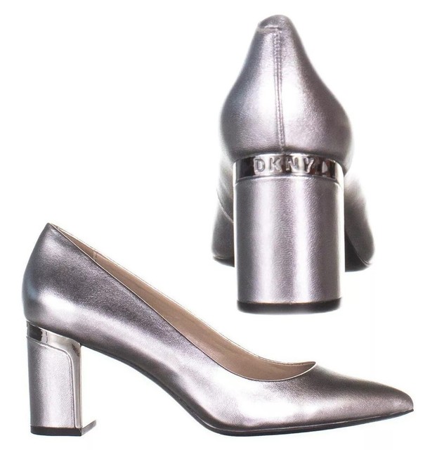 dkny elie leather pumps