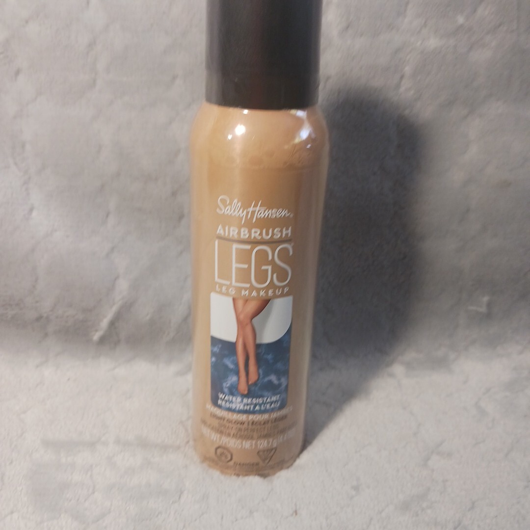 Sally Hansen Airbrush  Spray-On Leg Makeup Light Glow Water Resistant 4.4 oz