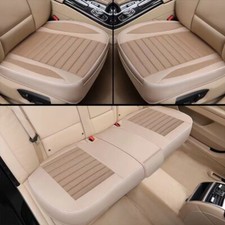 Universal Breathable Car Seat Cover Flax Cushion Car Interior Seat Protection