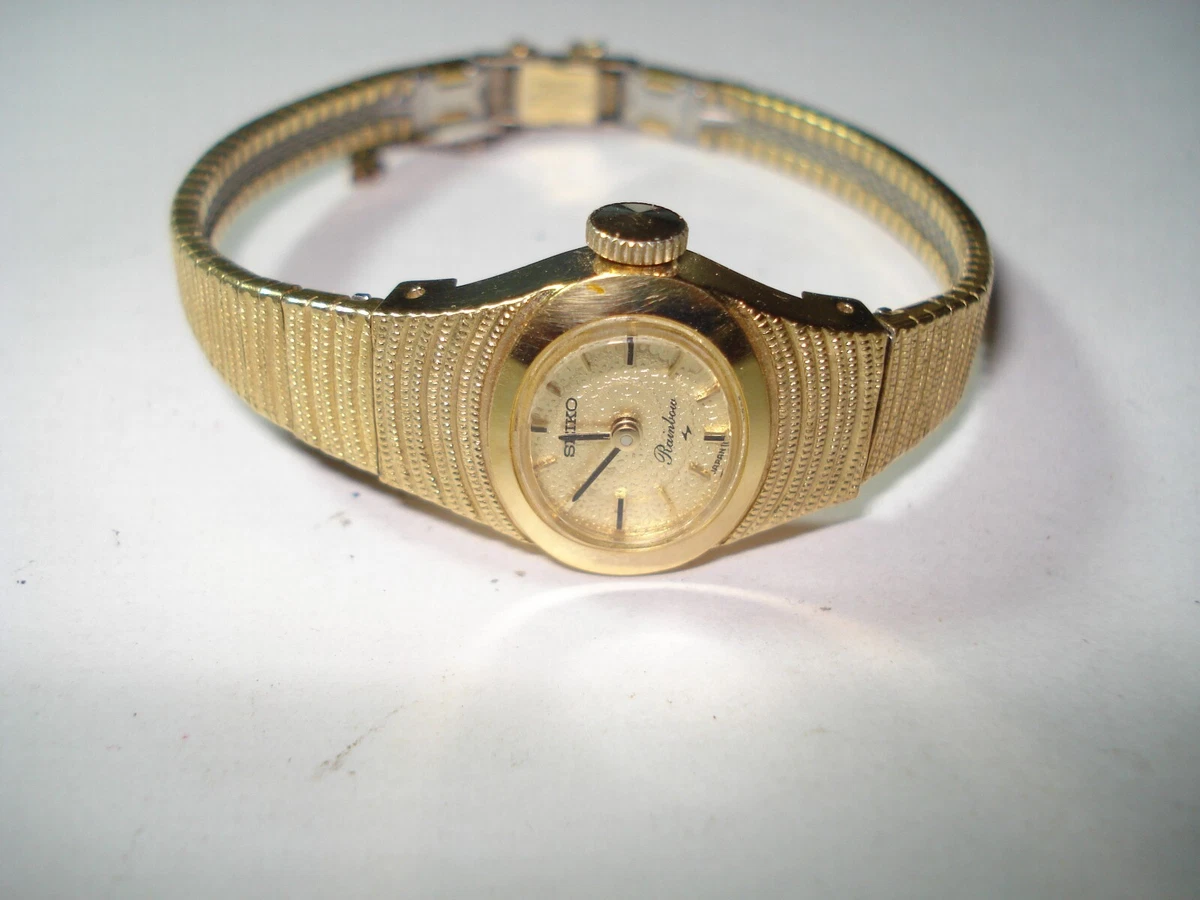 Ladies gold watches clearance ebay