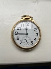 VINTAGE HAMILTON RAILWAY SPECIAL 992-B 21 JEWL POCKET WATCH 10 K GF SERVICED