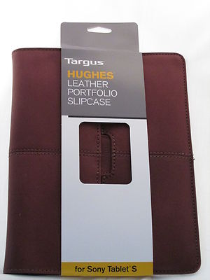Targus Leather Tablet Slipcase 7 - 9''  Sleeve Pouch Brown