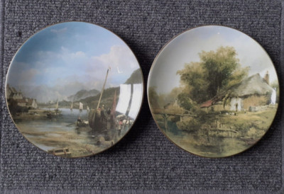 Coalport Loch Fyne & die rustikalen Brückenplatten (Frederick William Watts)