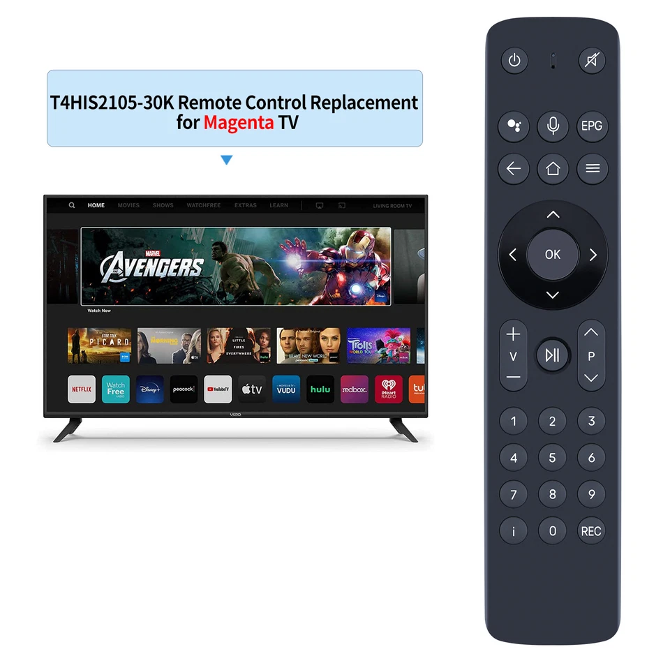 Sprachfernbedienung für Telekom MagentaTV One TV-Box 40823619  - Bild 2 von 4