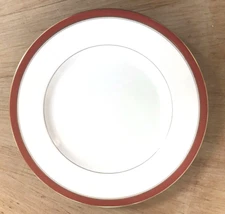 Royal Worcester HOWARD TERRACOTTA SET Gold  2 place settings: Dinner, Salad