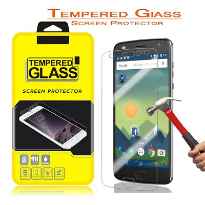 Premium Real Screen Protector Tempered Glass Clear Film Cover For Motorola Phone