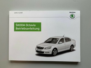 Betriebsanleitung Bedienungsanleitung Skoda Octavia 1z Facelift Dl09092001 Ebay