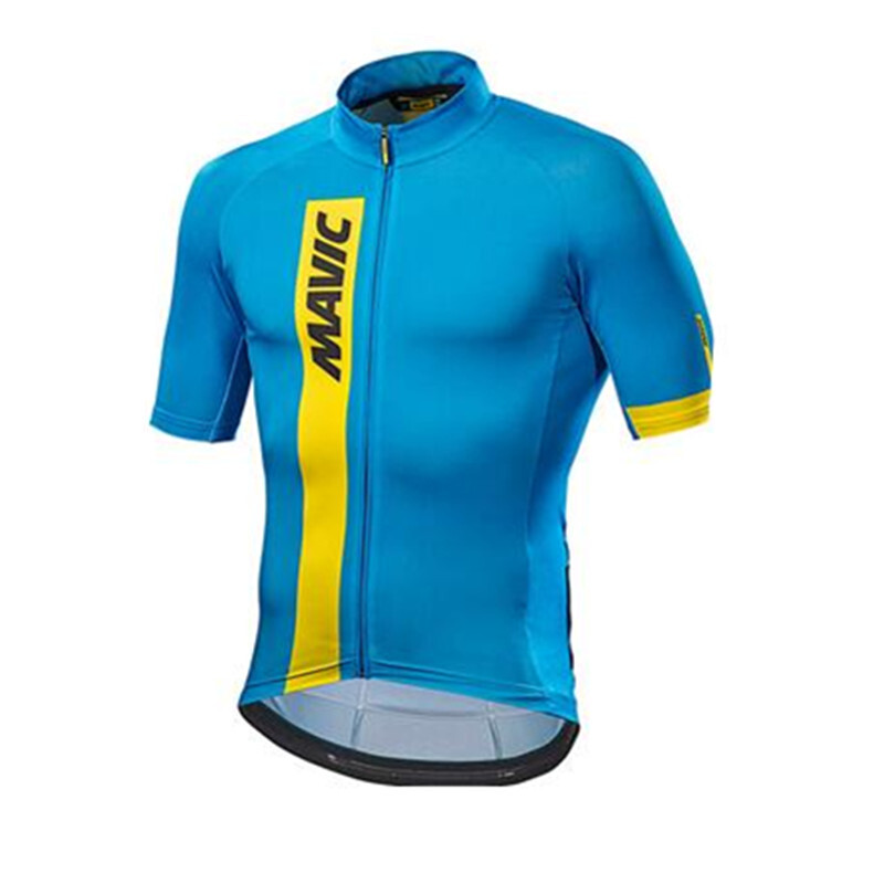 Men Cycling Jersey 2024 Team Bike Shirt Short Sleeve Racing