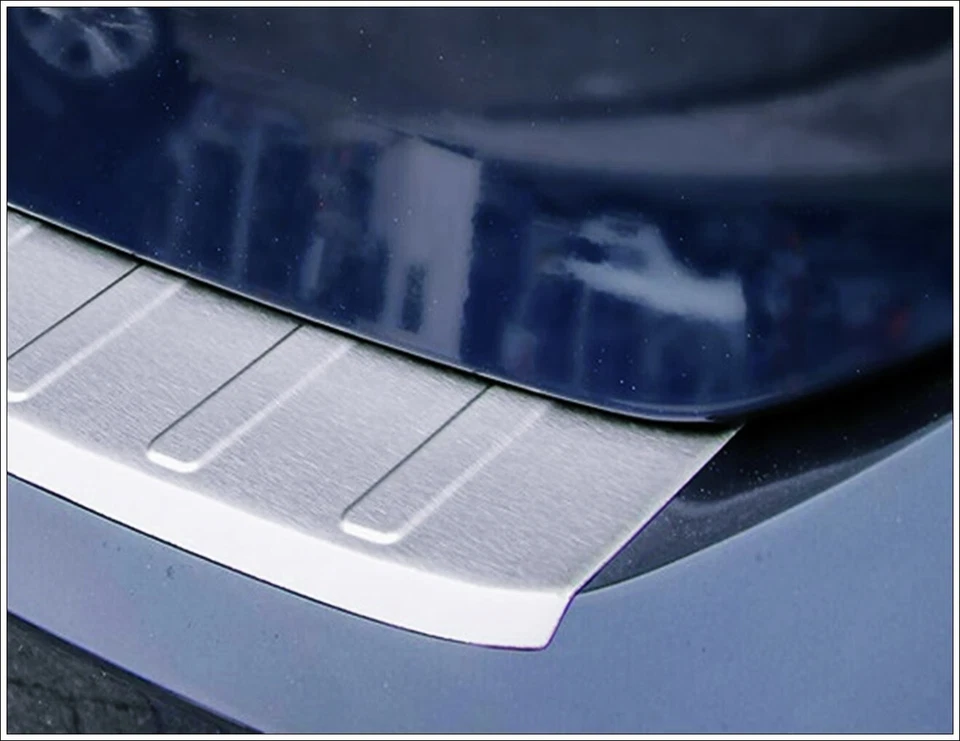 Cromato Protezione Paraurti (Spazzolato) ACCIAIO Per VOLVO V90 II SW 2016-SU - Imagen 3 de 4