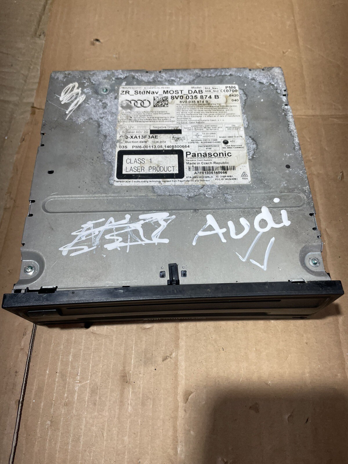 Audi A3 2013 RADIO MULTIMEDIA SD CARD PLAYER (8V0035874B) eBay