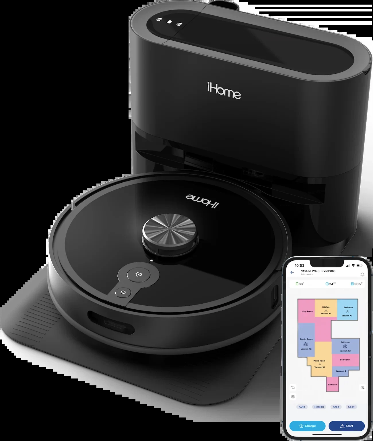 AutoVac Nova S1 Pro Self Empty Robot Vacuum, 150 Min Runtime, New Strong Suction
Opens in a new wind