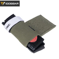 IDOGEAR Tactical Tournique Holder Elastic TQ Pouch Secure Fastener Hook&Loop MC