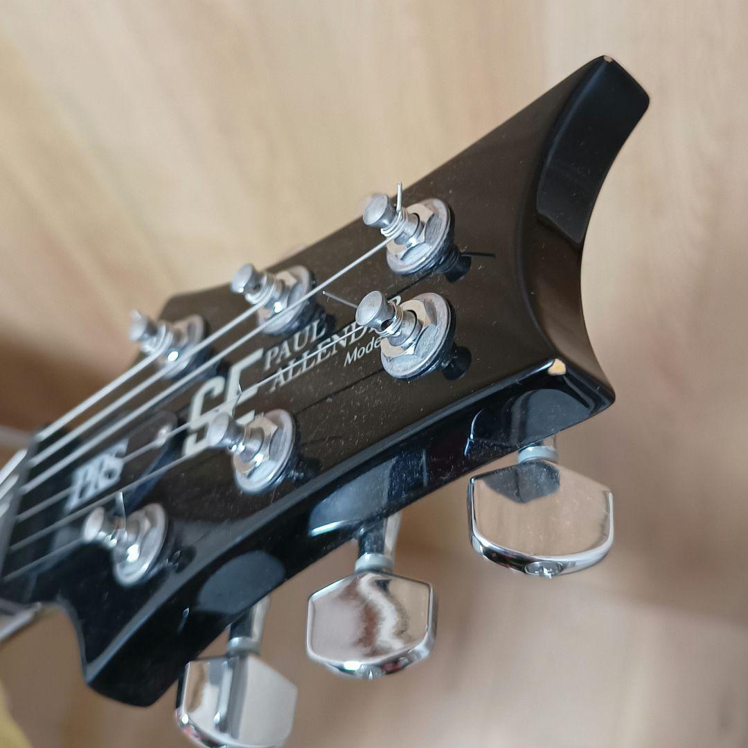 PRS SE Paul Allender Electric Guitar with Bat Inlays and EMG