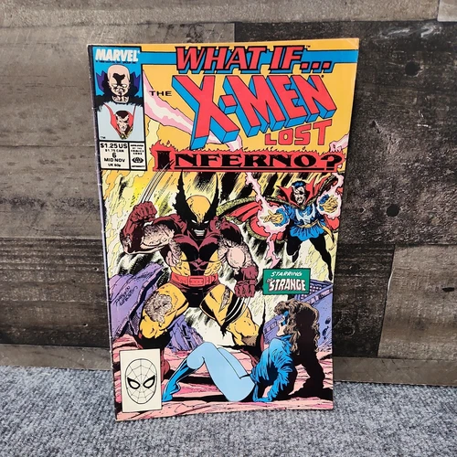 WHAT IF? #6 THE X-MEN LOST INFERNO Starring Dr. Strange VTG Comic Book