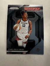 Chelsea Gray 2024 Las Vegas Aces WNBA Card #WNBA12 Panini Prizm Monopoly