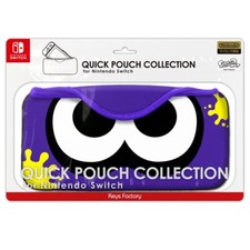 Image of QUICK POUCH COLLECTION for Nintendo Switch splatoon2 squid Bright Blue CQP-003-2
