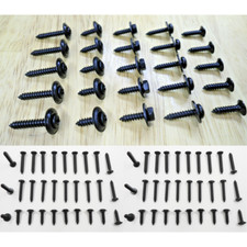 New 85 Pc. Set Of Black Interior Screws For Abce Mopar Charger Etc 7 Types